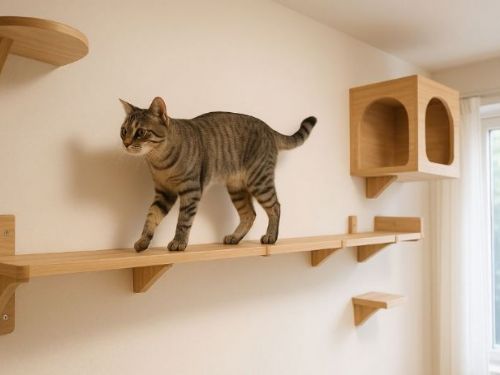 打造貓咪專屬天空步道！貓道設計與室內裝修全解析